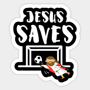 JESUS SAVES - christian faith love christianity prayer lord Sticker